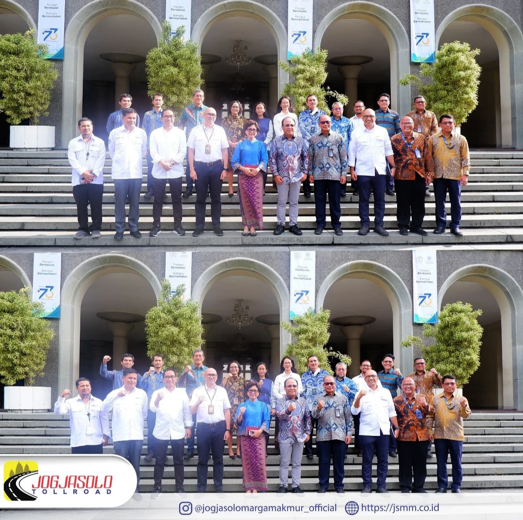 PT Jasa Marga berkolaborasi bersama Universitas Gajah Mada pengembangan di bidang pendidikan,penelitian dan pengabdian kepada masyarakat. 