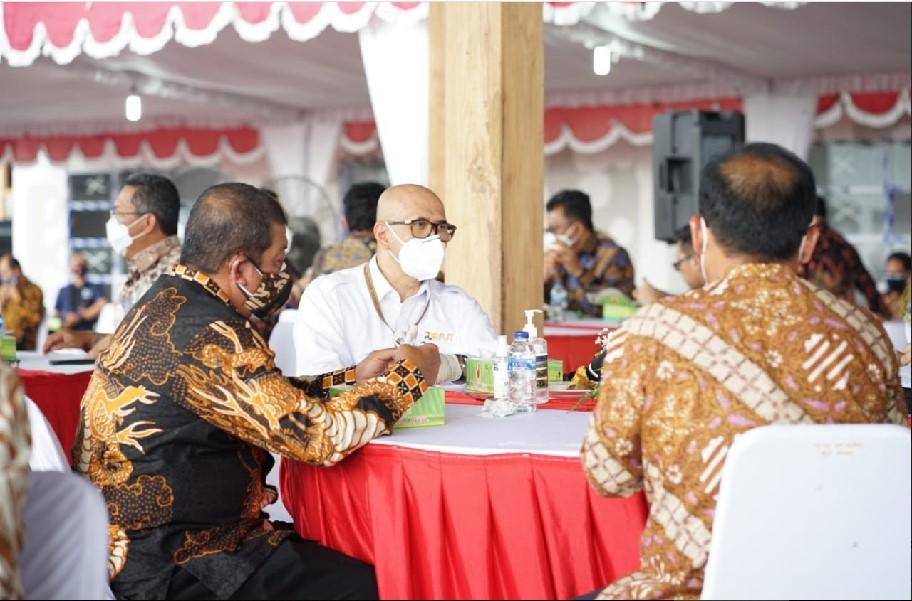 Tasyakuran dimulainya Proyek Tol Solo-Yogyakarta-NYIA Kulonprogo pada 11 Desember 2020